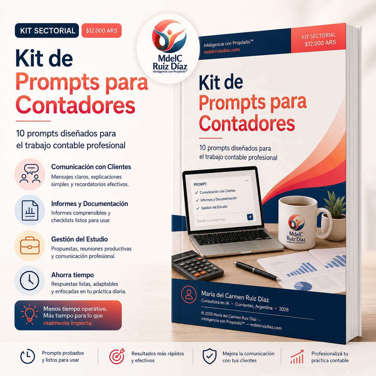 Kit de Prompts para Contadores | Inteligencia Artificial ARCA Corrientes