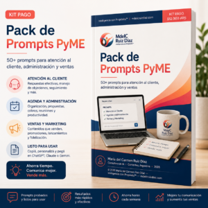 Pack de Prompts para PyMEs | Gestión Comercial y Ventas Argentina