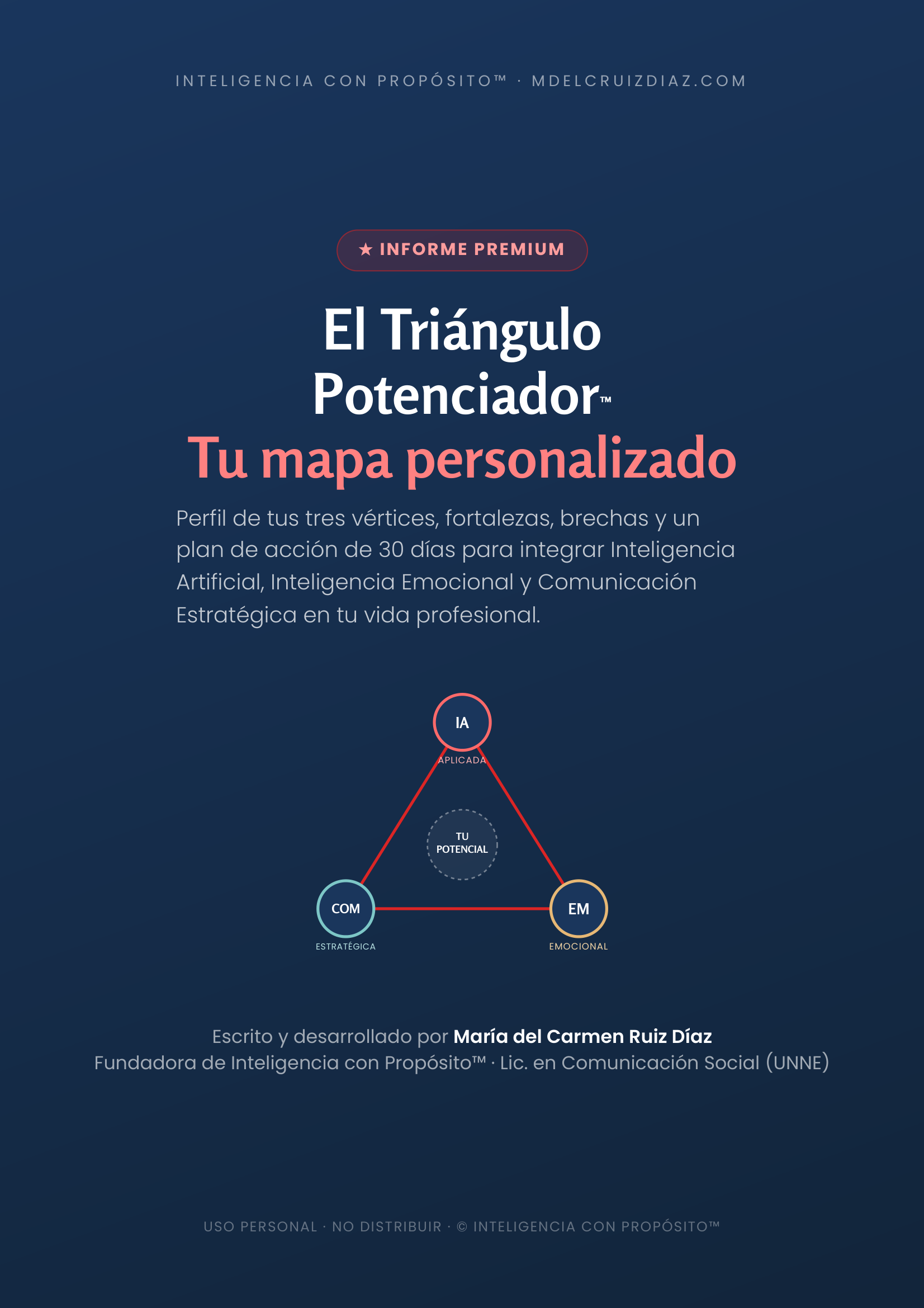 Informe Premium del Triángulo Potenciador™