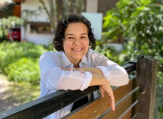María del Carmen Ruiz Díaz sonriendo